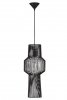 Lampa Wisząca Czarna Aluminiowa Druciana GUAYMAS LE42930 LUCES EXCLUSIVAS 